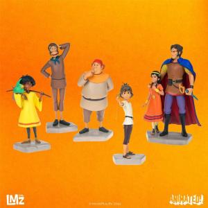 Les mysterieuses cites d or lmz animated pack 6 statues esteban tao zia mendosa sancho pedro lmzcit02 suukoo toys 1 