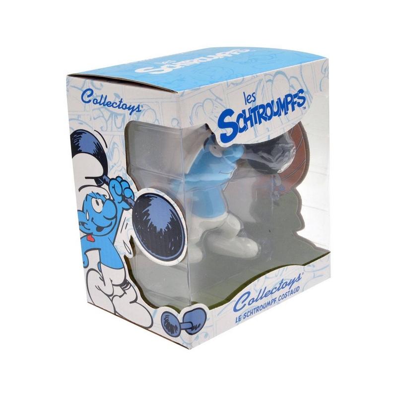 Les schtroumpfs statuette collector collection schtroumpf costaud 15 cm 2