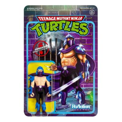 Les Tortues ninja figurine ReAction Shredder 10 cm super7
