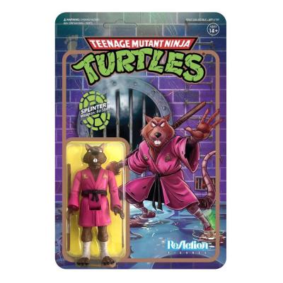 Les Tortues ninja figurine ReAction Splinter 10 cm super7