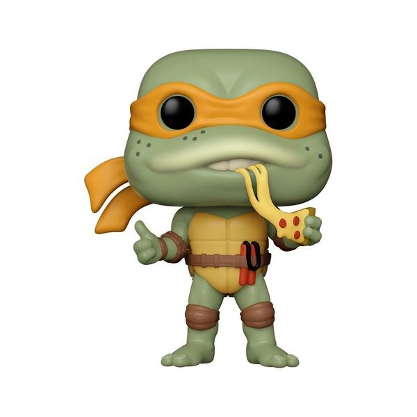 Les tortues ninja pop television vinyl figurine michelangelo 9 cm suukoo toys