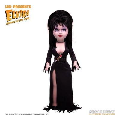 Elvira maîtresse des ténèbres Living Dead Dolls poupée Elvira 25 cm