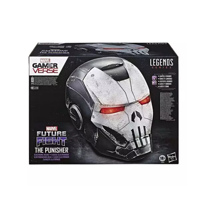 Marvel the punisher replique casque electronique led legends series punisher war machine
