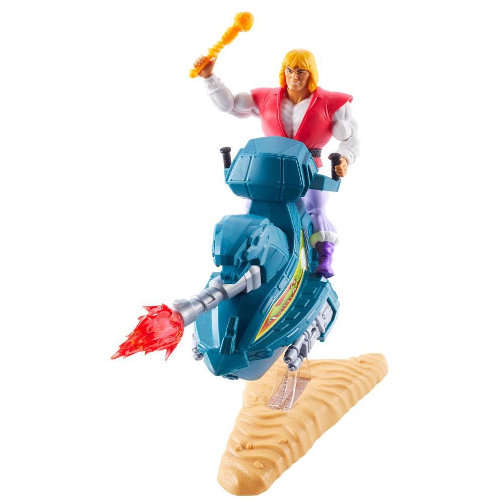Masters of the universe origins 2020 figurine prince adam with sky sled 14 cm 2