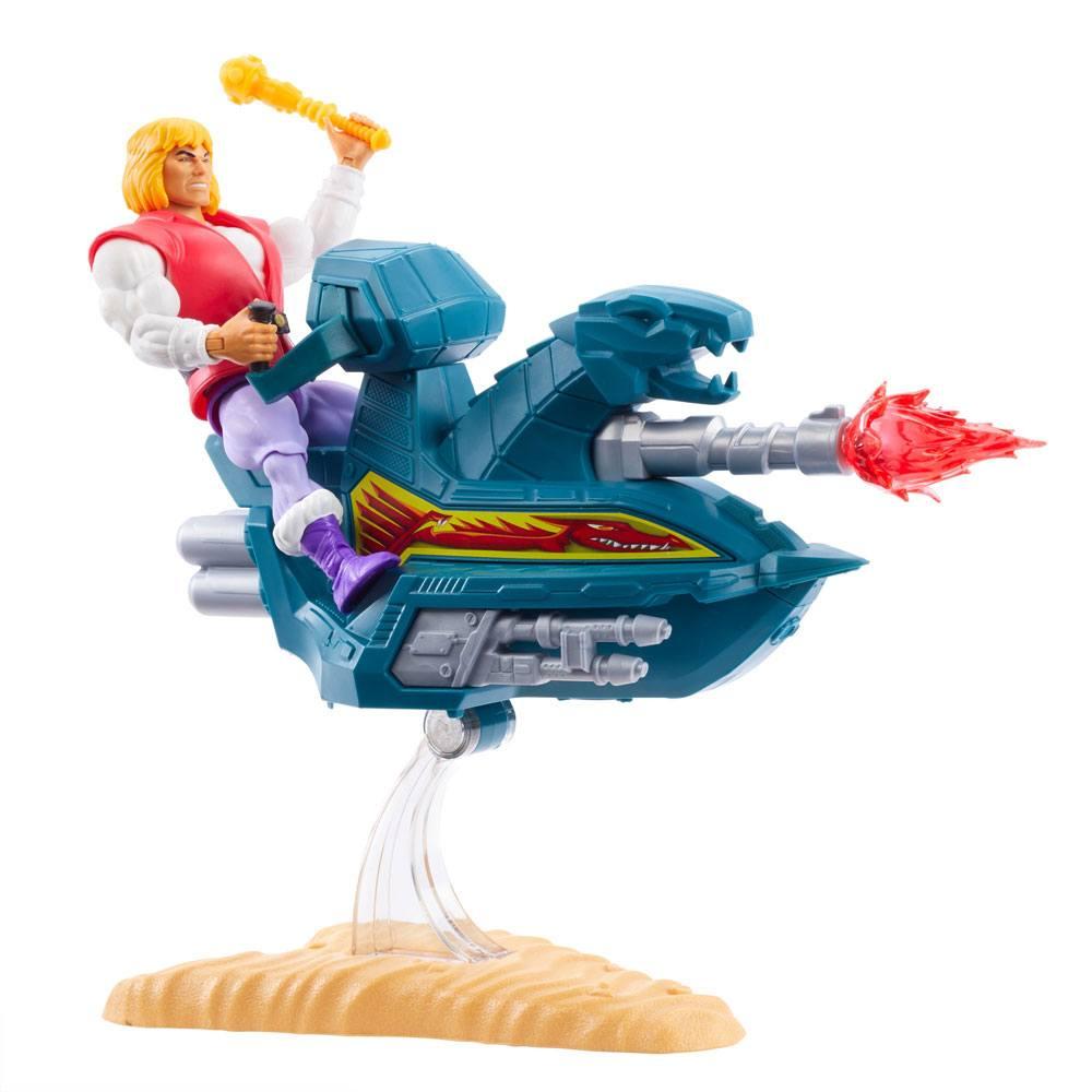Masters of the universe origins 2020 figurine prince adam with sky sled 14 cm 4