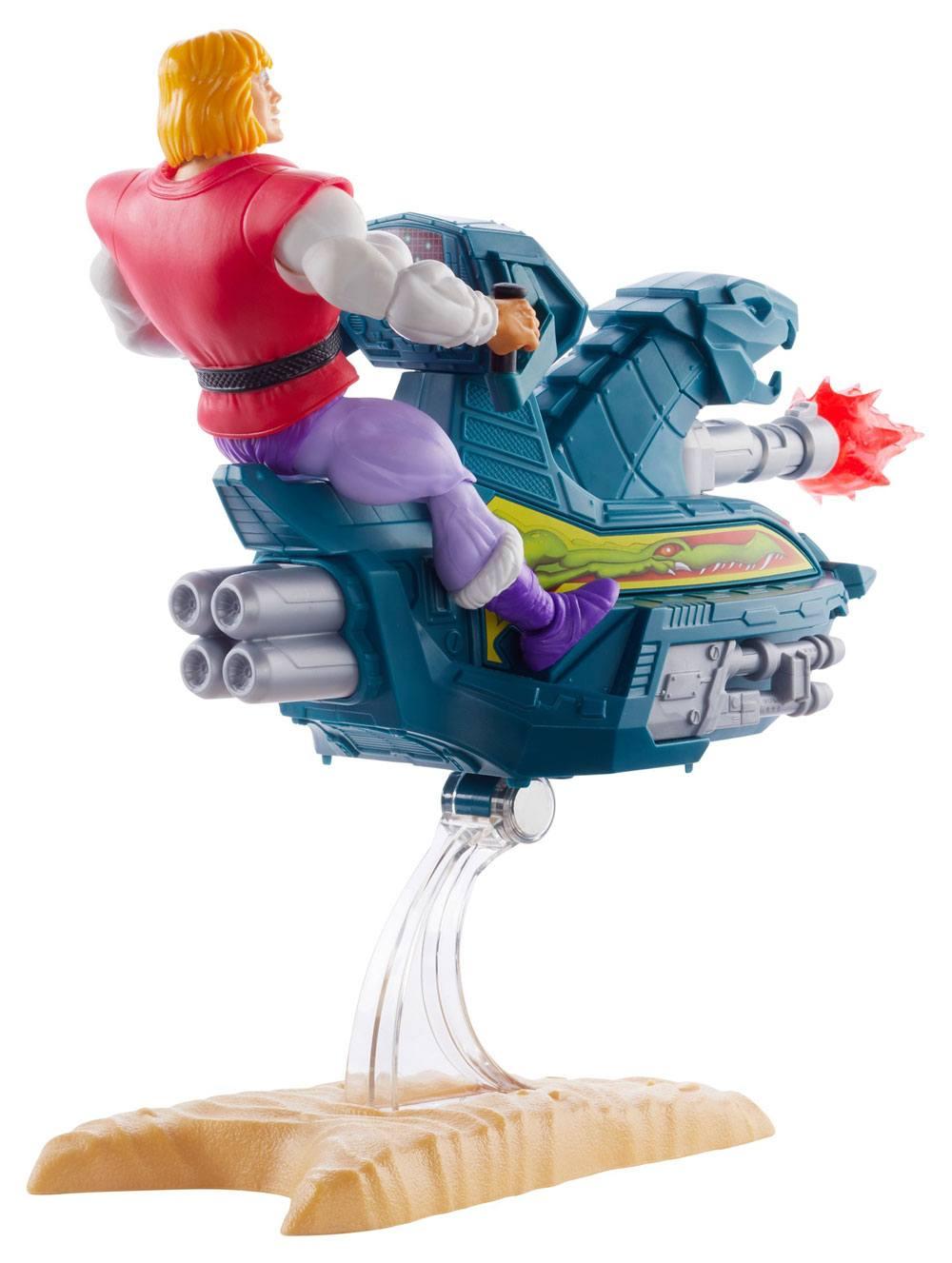 Masters of the universe origins 2020 figurine prince adam with sky sled 14 cm 5 