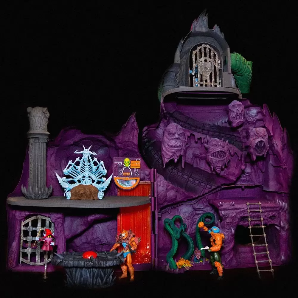 Masters of the universe playset collectors choice snake mountain super7 collection musclor suukoo toys figurine 2