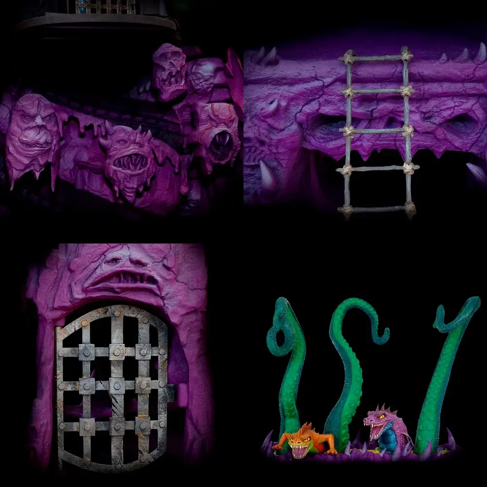 Masters of the universe playset collectors choice snake mountain super7 collection musclor suukoo toys figurine 3
