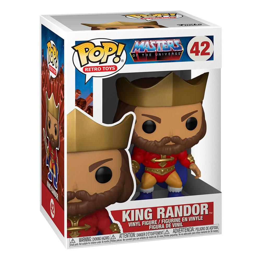 Masters of the universe pop animation vinyl figurine king randor 9 cm 1