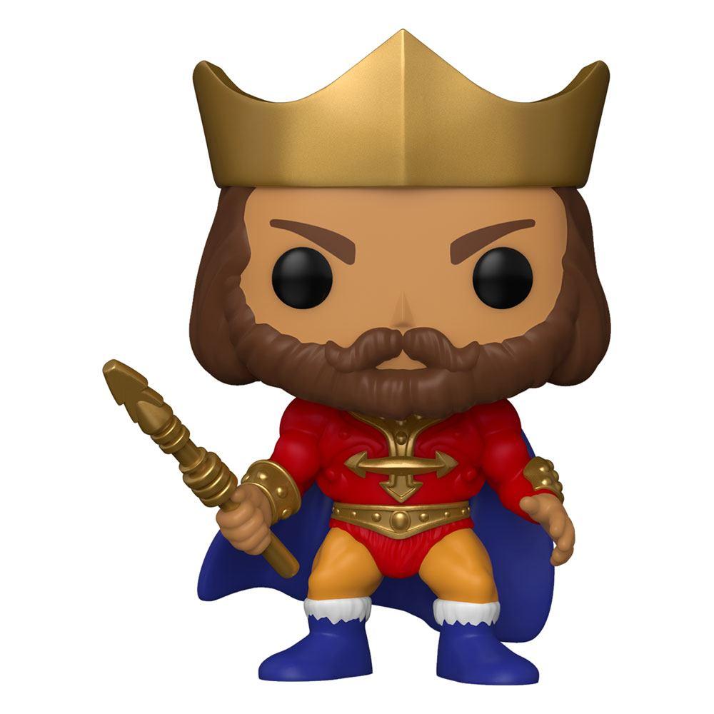 Masters of the universe pop animation vinyl figurine king randor 9 cm 2