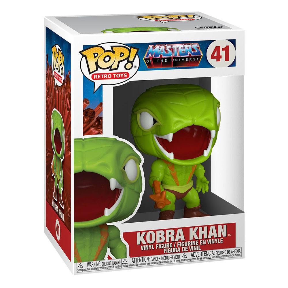Masters of the universe pop animation vinyl figurine kobra khan 9 cm 2