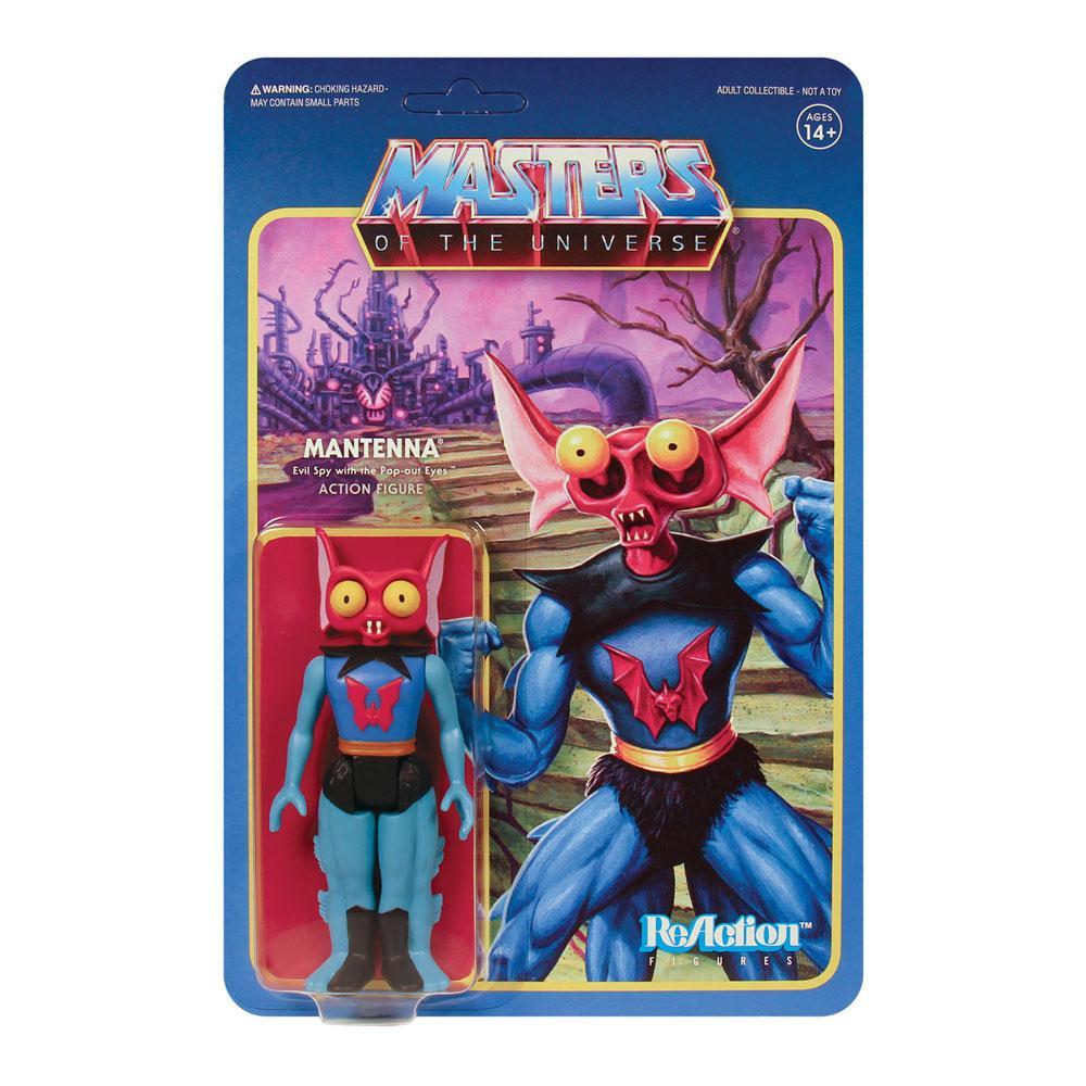 Masters of the universe wave 5 figurine reaction mantenna 10 cm