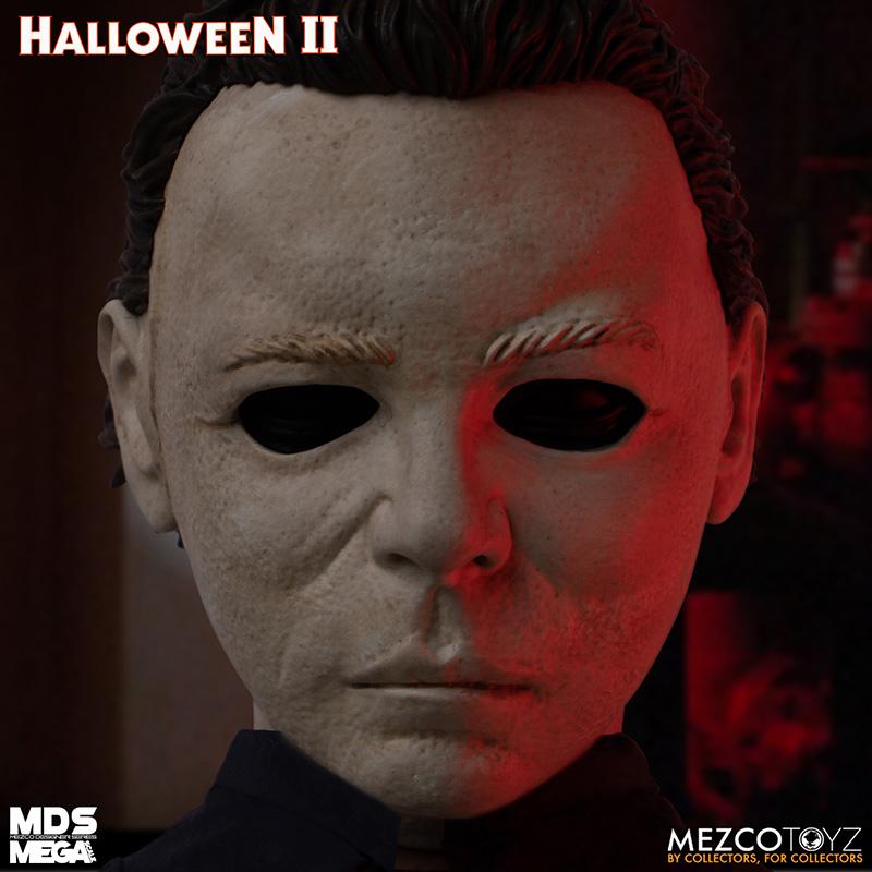Mds halloween ii mega scale 1984 michael myers avec son mezco suukoo toys poupee