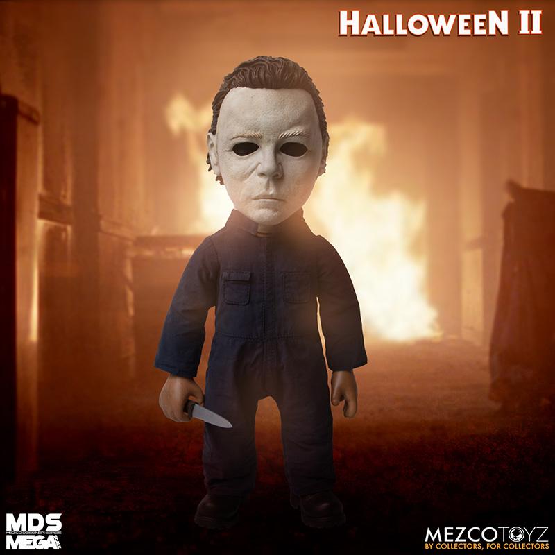 Mds halloween ii mega scale 1987 michael myers avec son mezco suukoo toys poupee