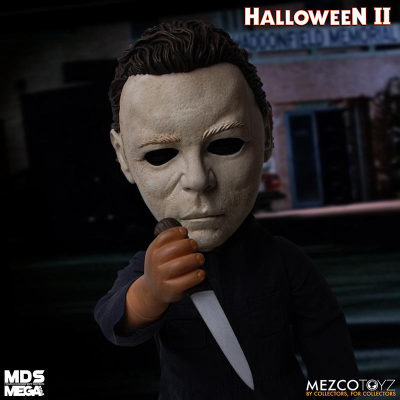 Mds halloween ii mega scale 1989 michael myers avec son mezco suukoo toys poupee
