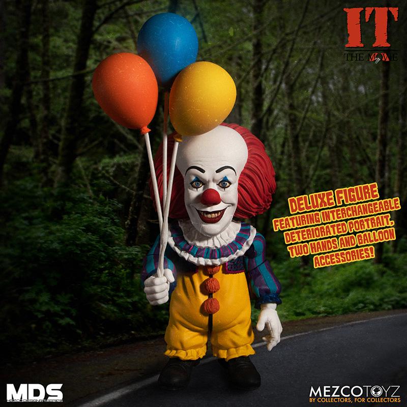 Mds it 1990 pennywise deluxe mezco