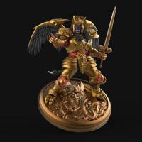 Mighty morphin power rangers statuette pvc 18 goldar 40 cm 1 