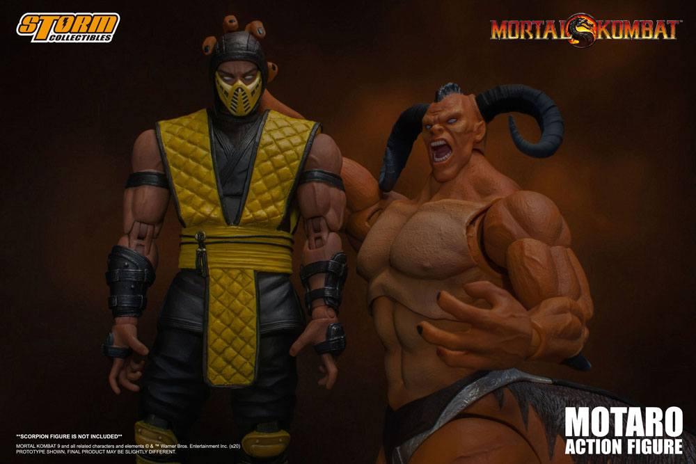 Mortal kombat figurine 112 motaro 24 cm storm collectible figure action 8 