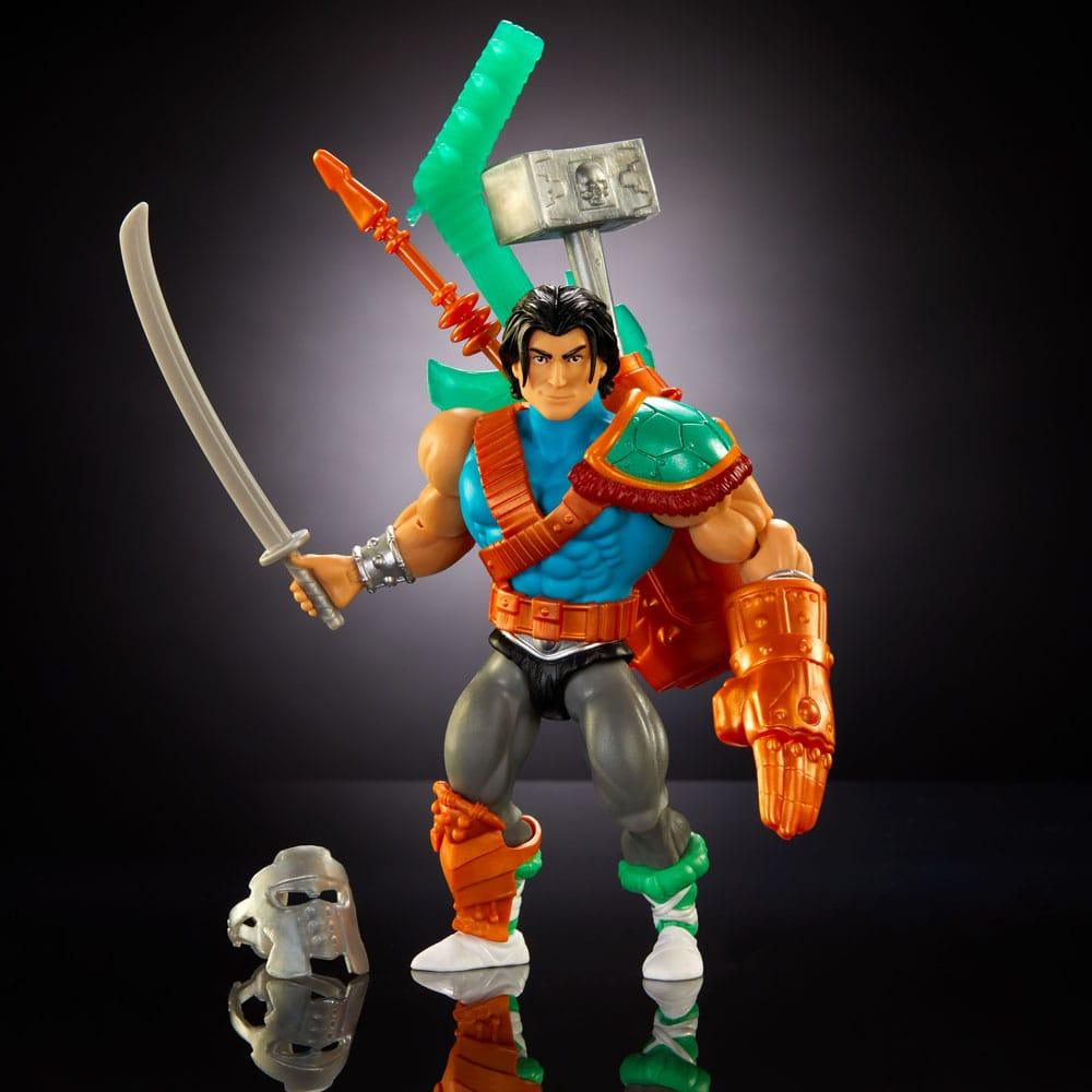 Motu x tmnt turtles of grayskull figurine casey jones 14 cm 5