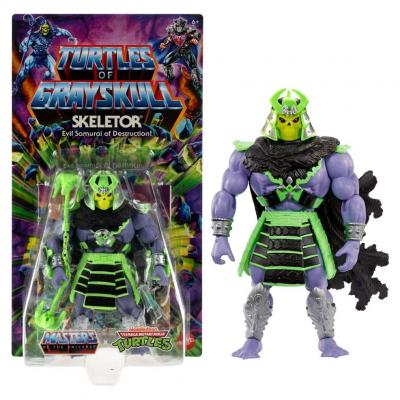 Motu x tmnt turtles of grayskull figurine skeletor 14 cm suukoo toys 1 