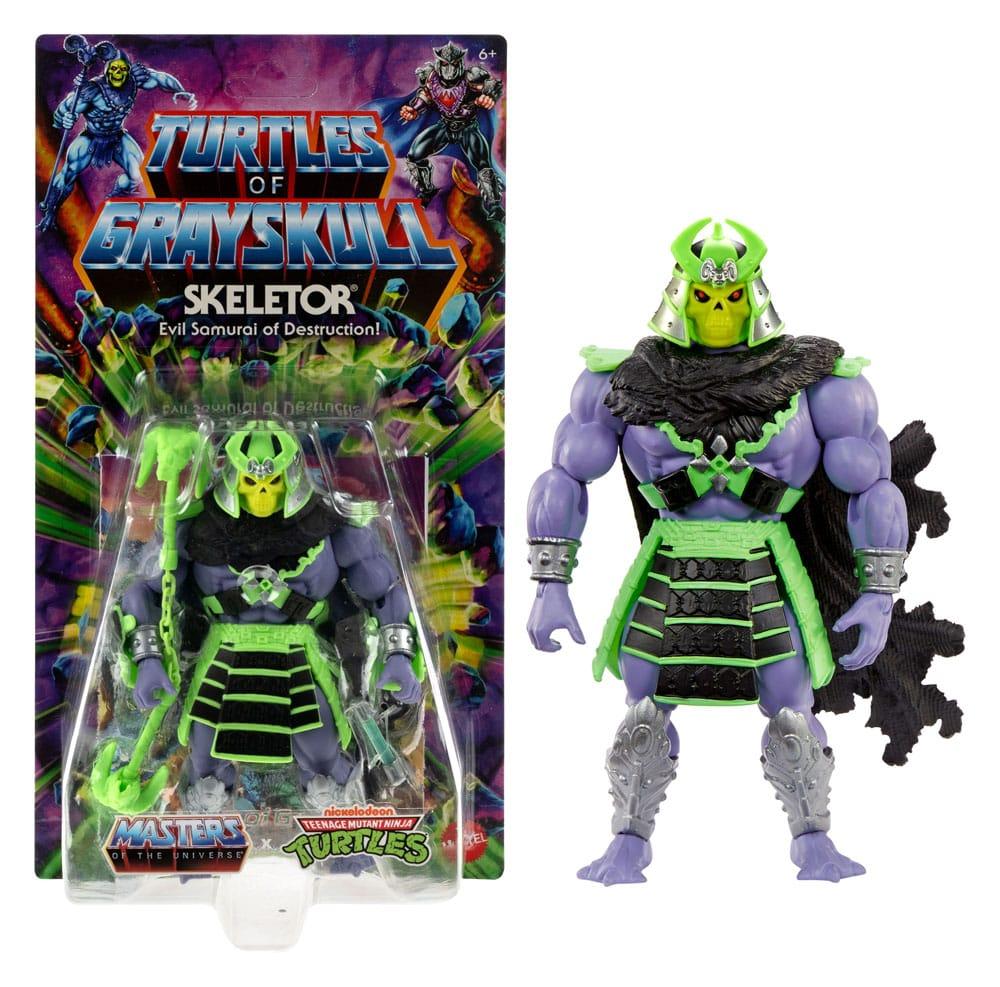 Motu x tmnt turtles of grayskull figurine skeletor 14 cm suukoo toys 1