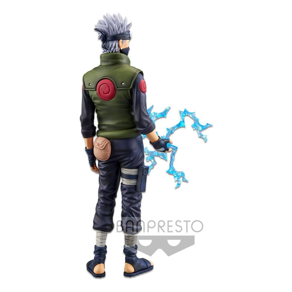 Naruto shippuden statuette pvc grandista nero hatake kakashi 29 cm 3