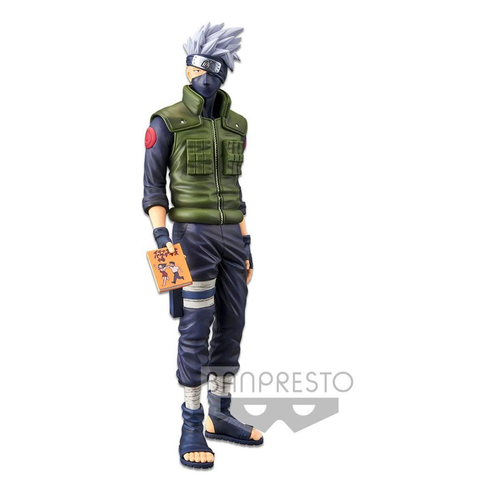 Naruto shippuden statuette pvc grandista nero hatake kakashi 29 cm 6