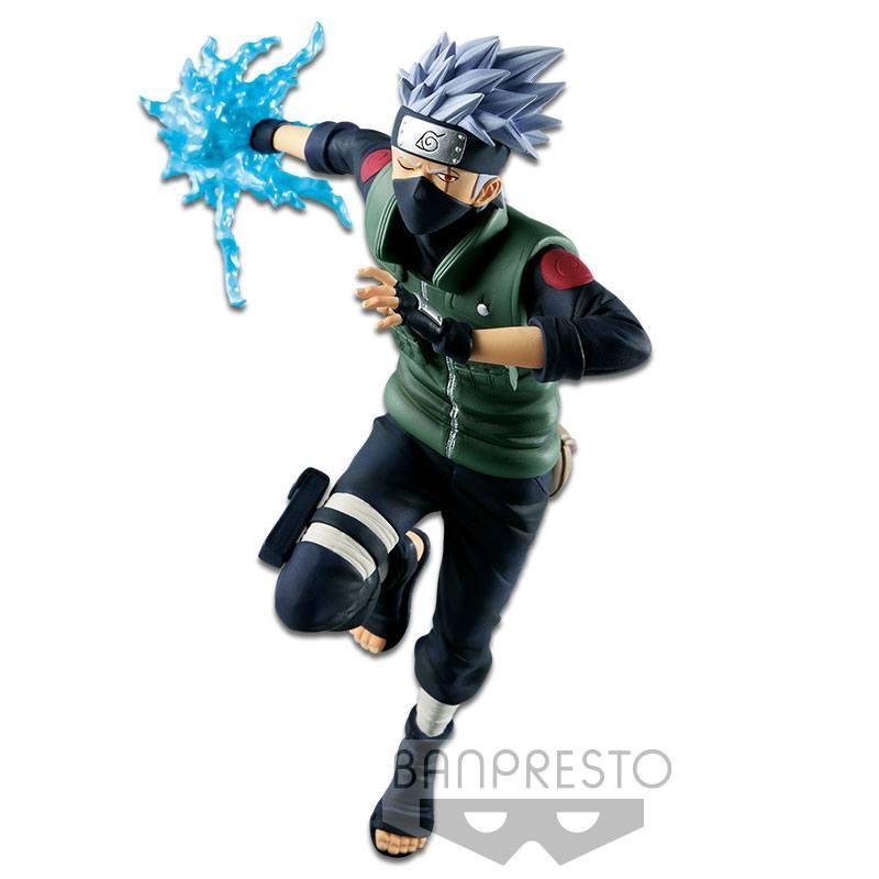 Naruto shippuden statuette vibration stars hatake kakashi figurine banpresto 1
