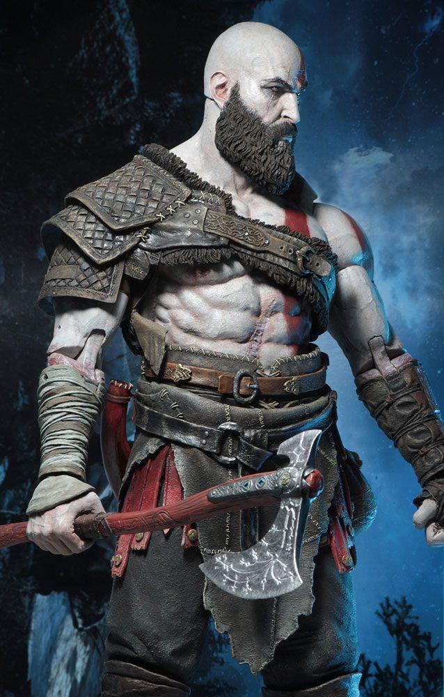 Neca figurine kratos 45cm 3