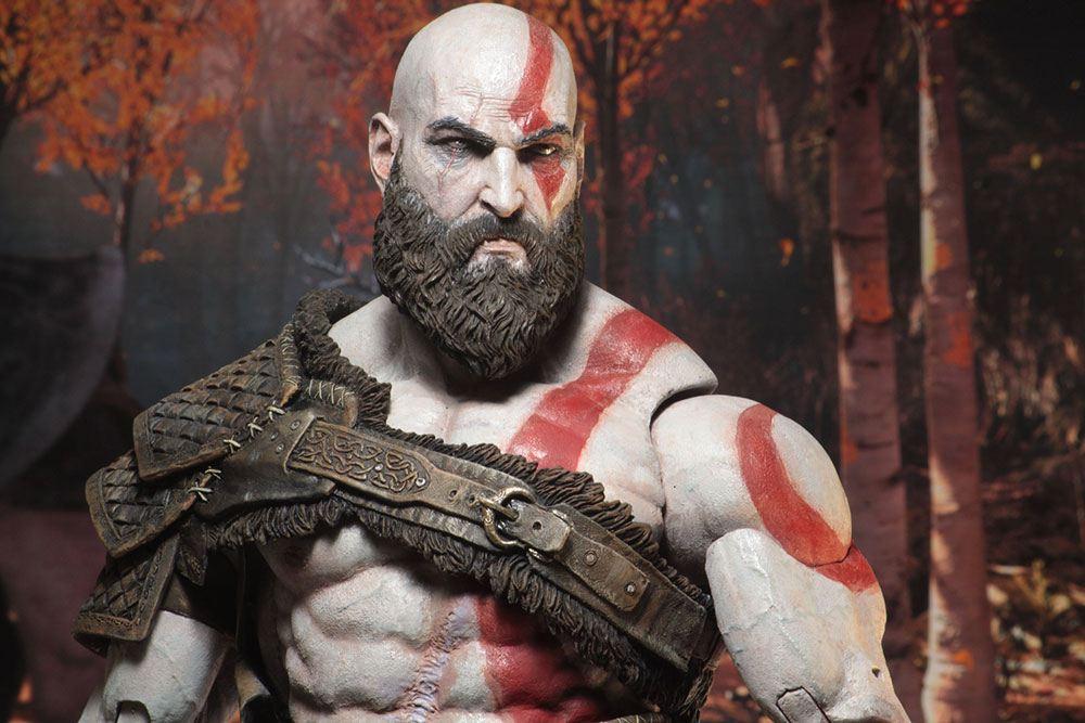 Neca figurine kratos 45cm 4