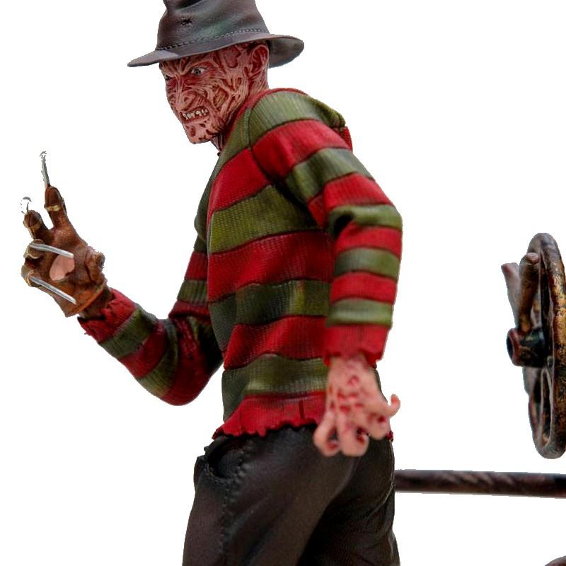 Nightmare on elm street statuette 110 art scale freddy krueger deluxe 19 cm 2