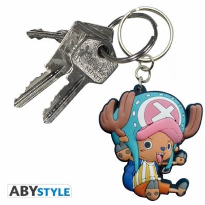One piece porte cles one piece pvc chopper sd 1