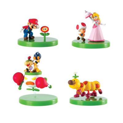Super Mario présentoir 12 figurines à construire Mystery Pack