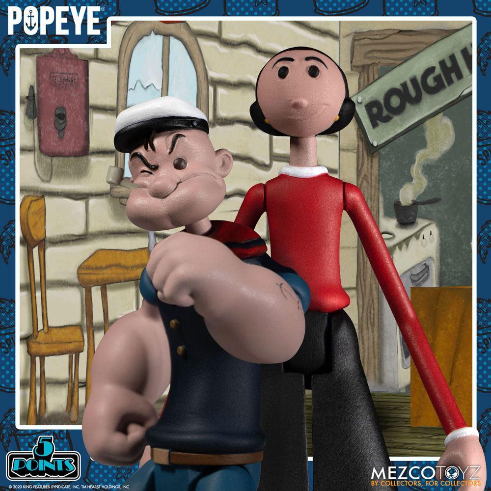 Popeye figurine mezco suukoo toys 5 