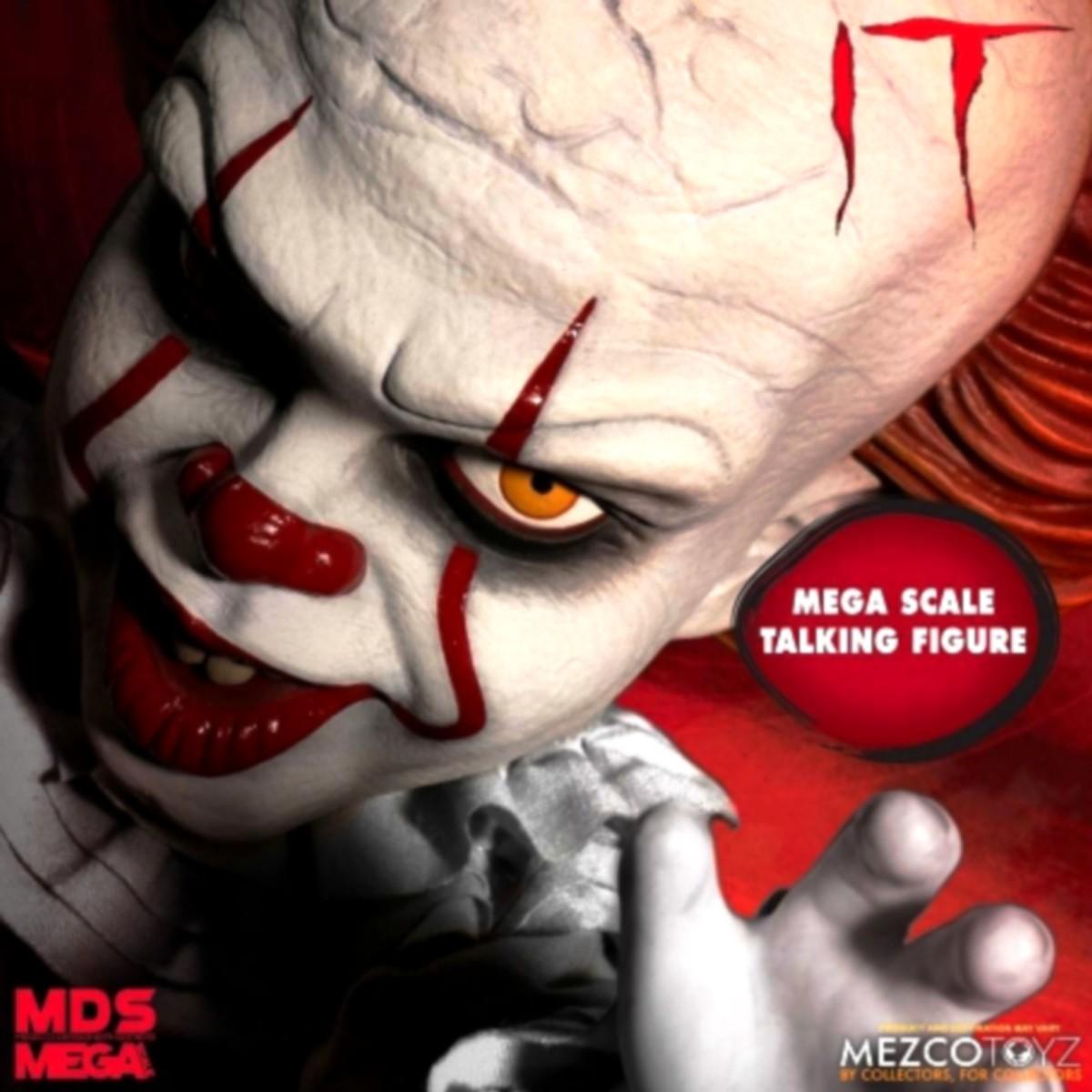 Precommande ca il est revenu 2017 poupee parlante pennywise designer series