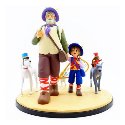 Remi sans famille resine diorama 22cm suukoo toys figurine
