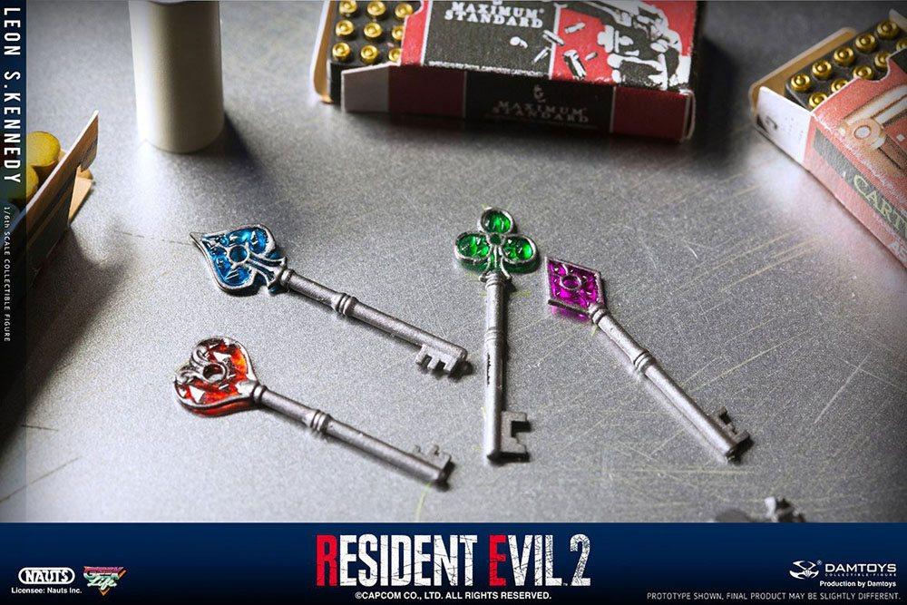 Resident evil 2 figurine 16 leon s kennedy 30 cm 15