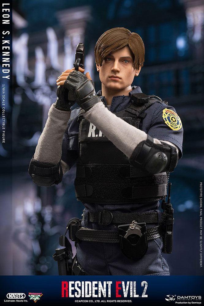Resident evil 2 figurine 16 leon s kennedy 30 cm 2