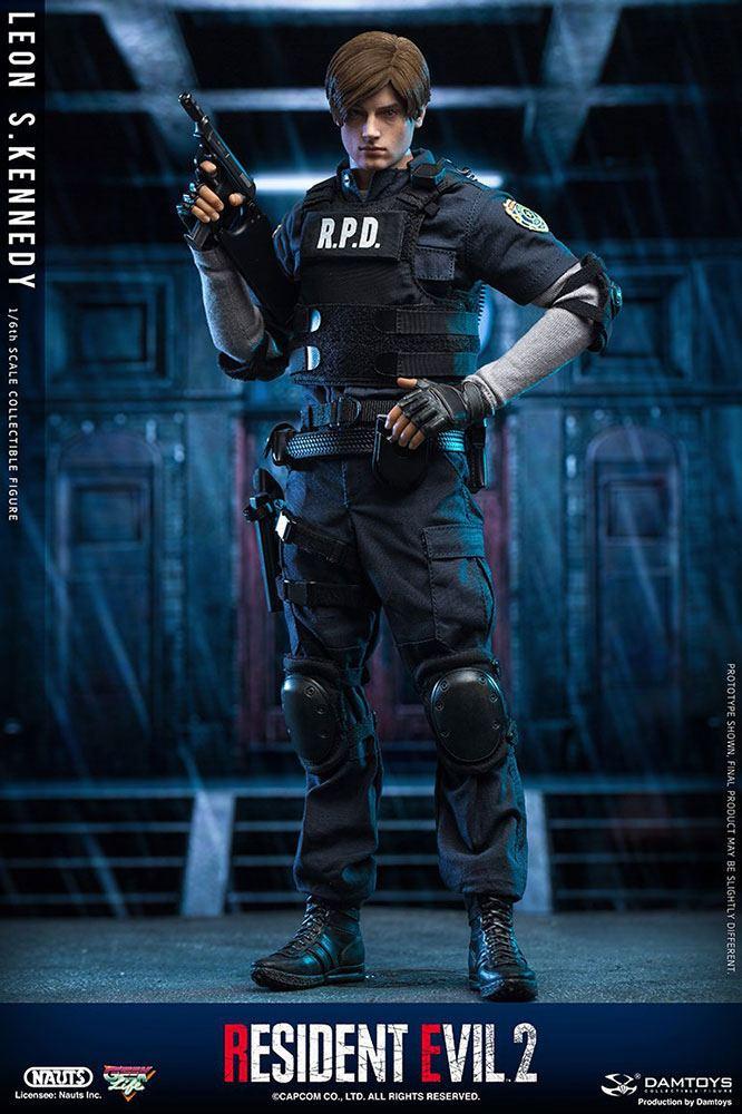 Resident evil 2 figurine 16 leon s kennedy 30 cm 5