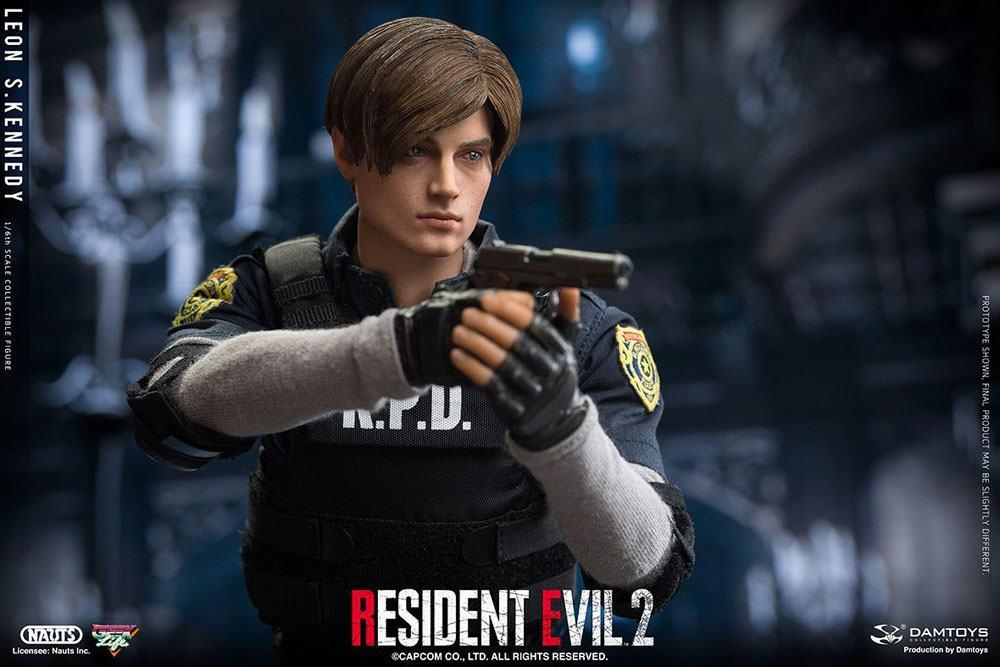 Resident evil 2 figurine 16 leon s kennedy 30 cm 6