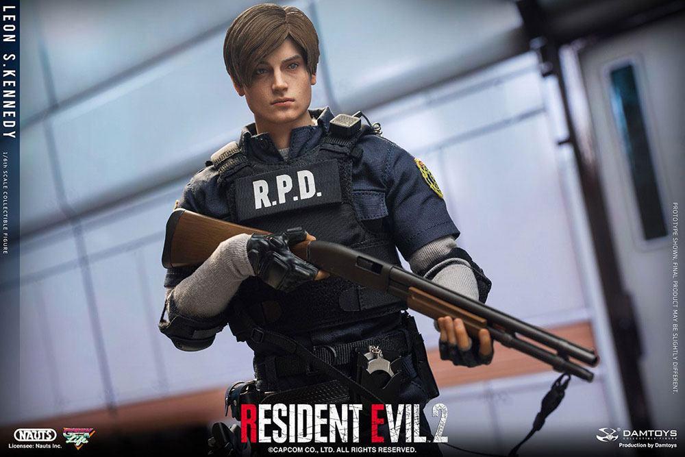 Resident evil 2 figurine 16 leon s kennedy 30 cm 8