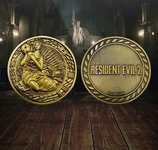 Resident evil 2 replique 11 medaillon maiden 2