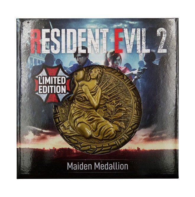 Resident evil 2 replique 11 medaillon maiden 3