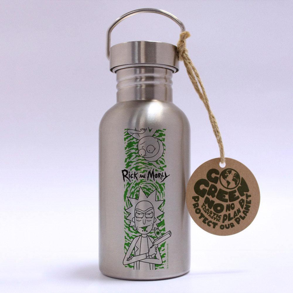 Rick morty bouteille metal portal