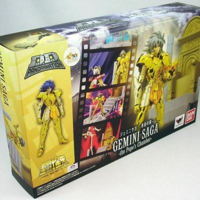 Saint seiya bandai saga gemini evil athena figurine articulee panorama gemeaux 1