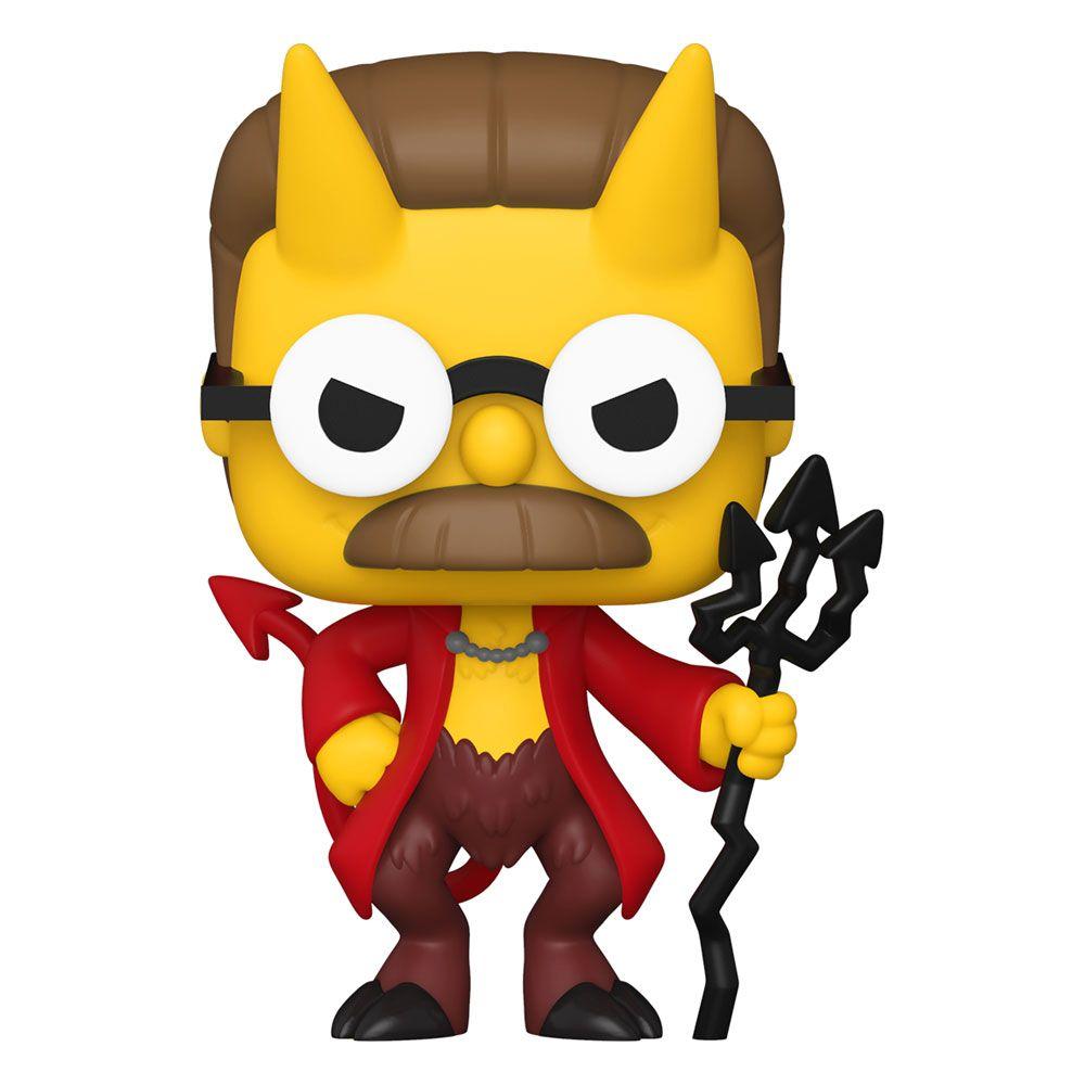 Simpsons figurine pop animation vinyl devil flanders 9 cm