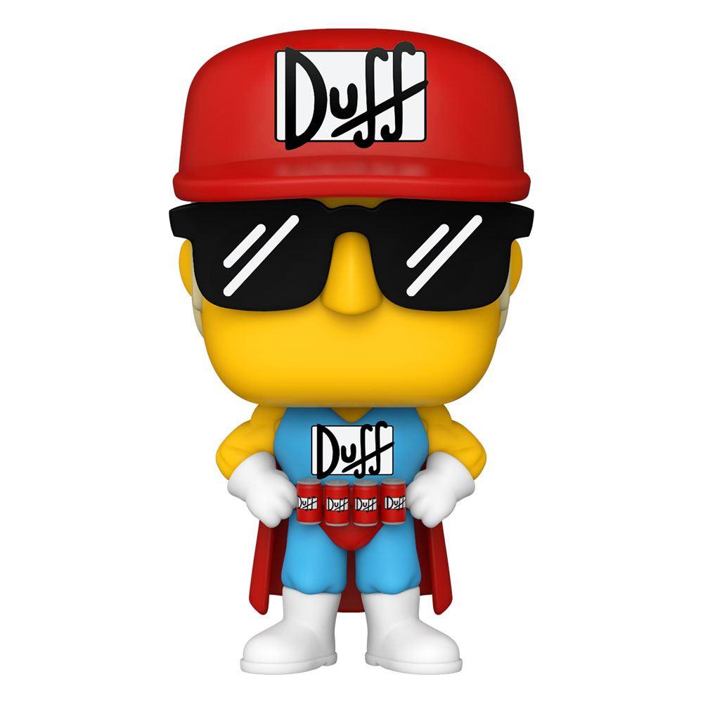 Simpsons figurine pop animation vinyl duffman 9 cm