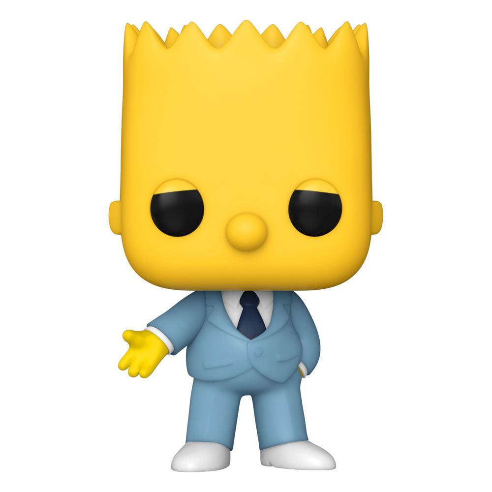 Simpsons figurine pop animation vinyl mafia bart 9 cm