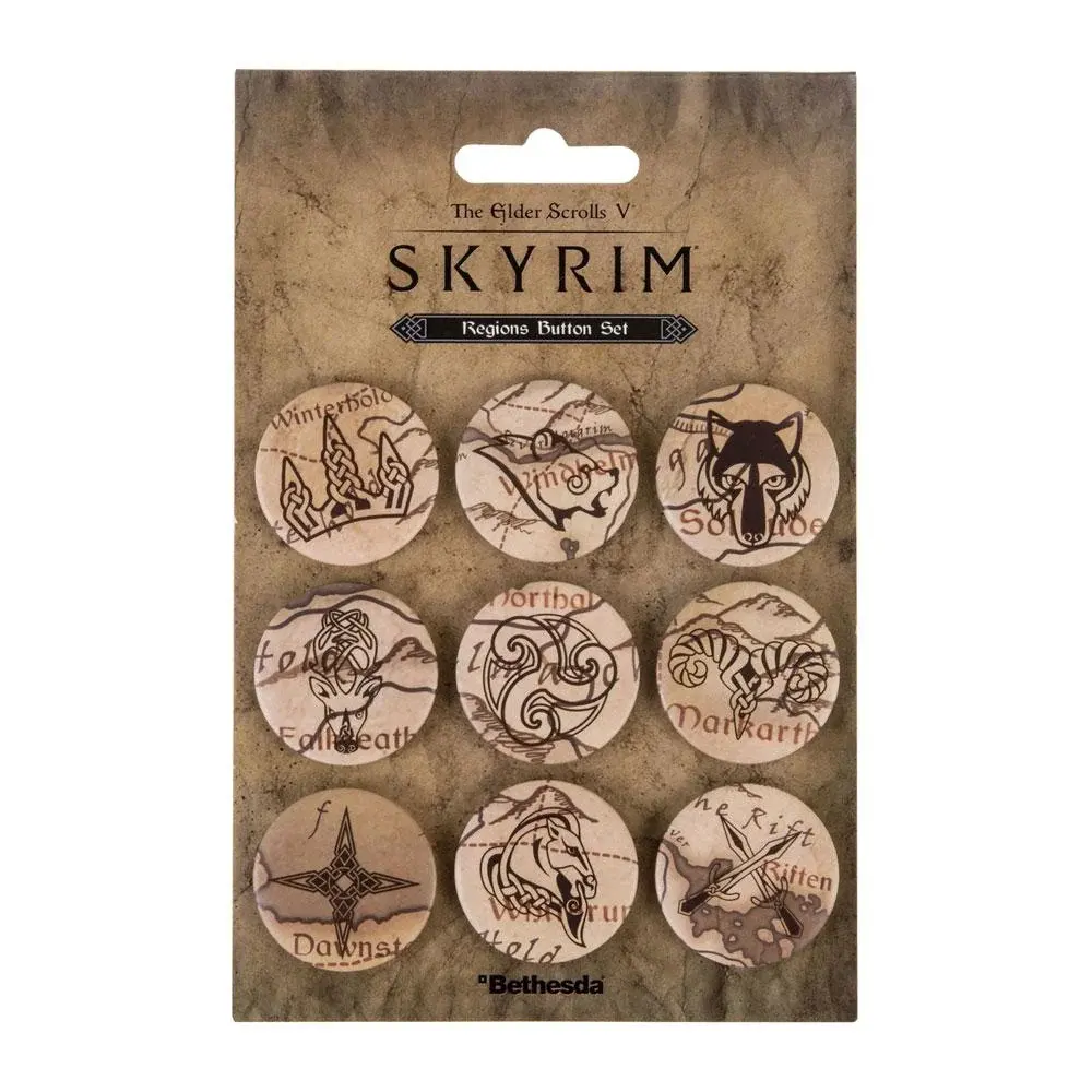 Skyrim pack 9 badges regions 1
