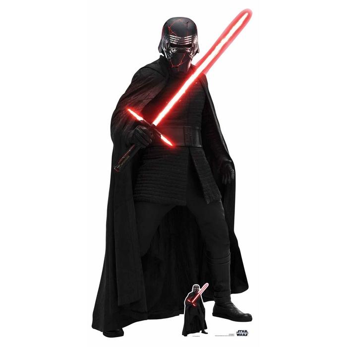 Stars wars kylo ren cutout silhouette chevalet